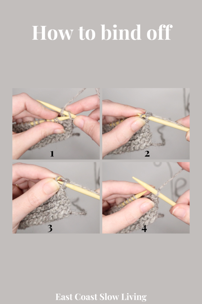 how to bind off