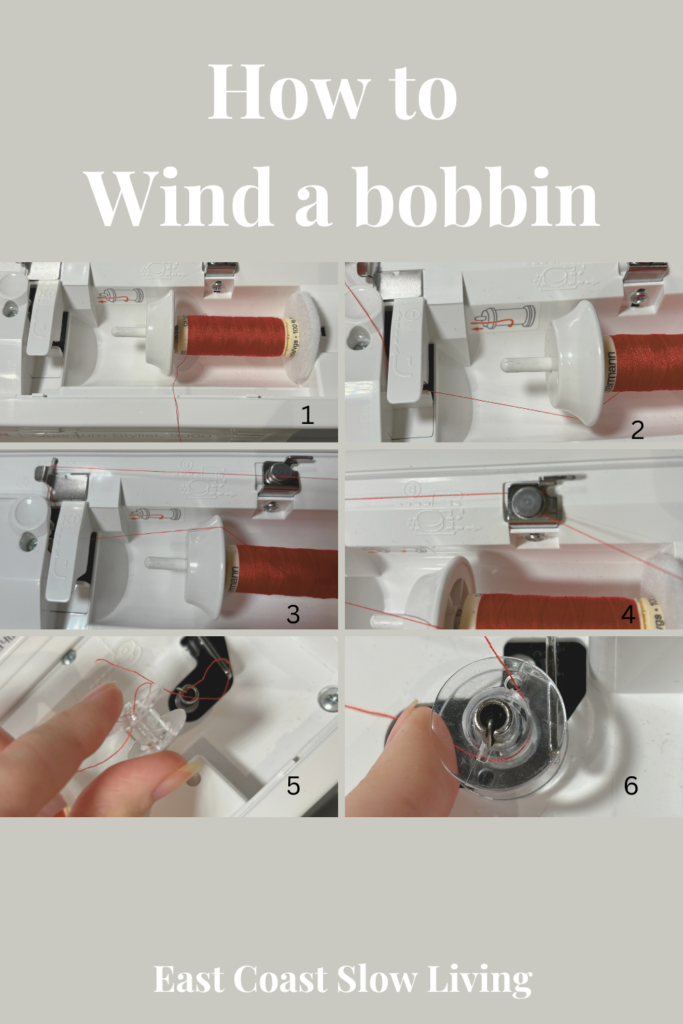 How to wind a bobbin